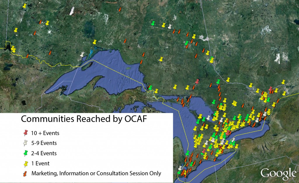 OCAF map 1